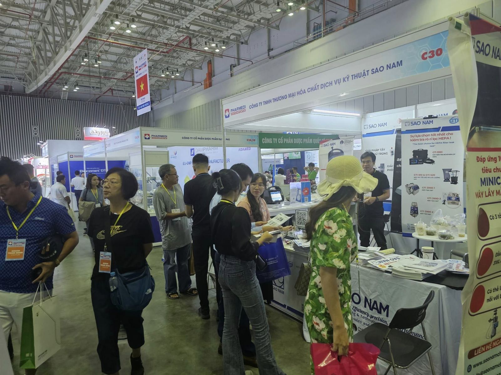 Bế mạc triển lãm Pharmedi Vietnam - Sao Nam hẹn gặp lại Quý khách hàng