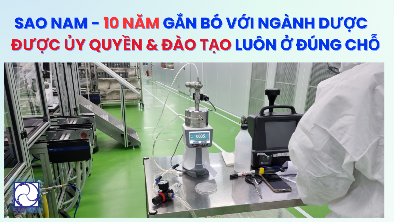 SAO NAM - ĐƯỢC ỦY QUYỀN VÀ ĐÀO TẠO