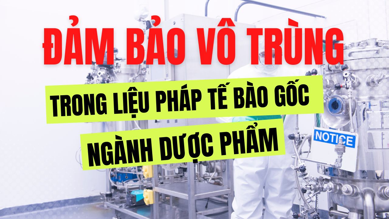 đảm bảo vô trùng trong tế bào gốc