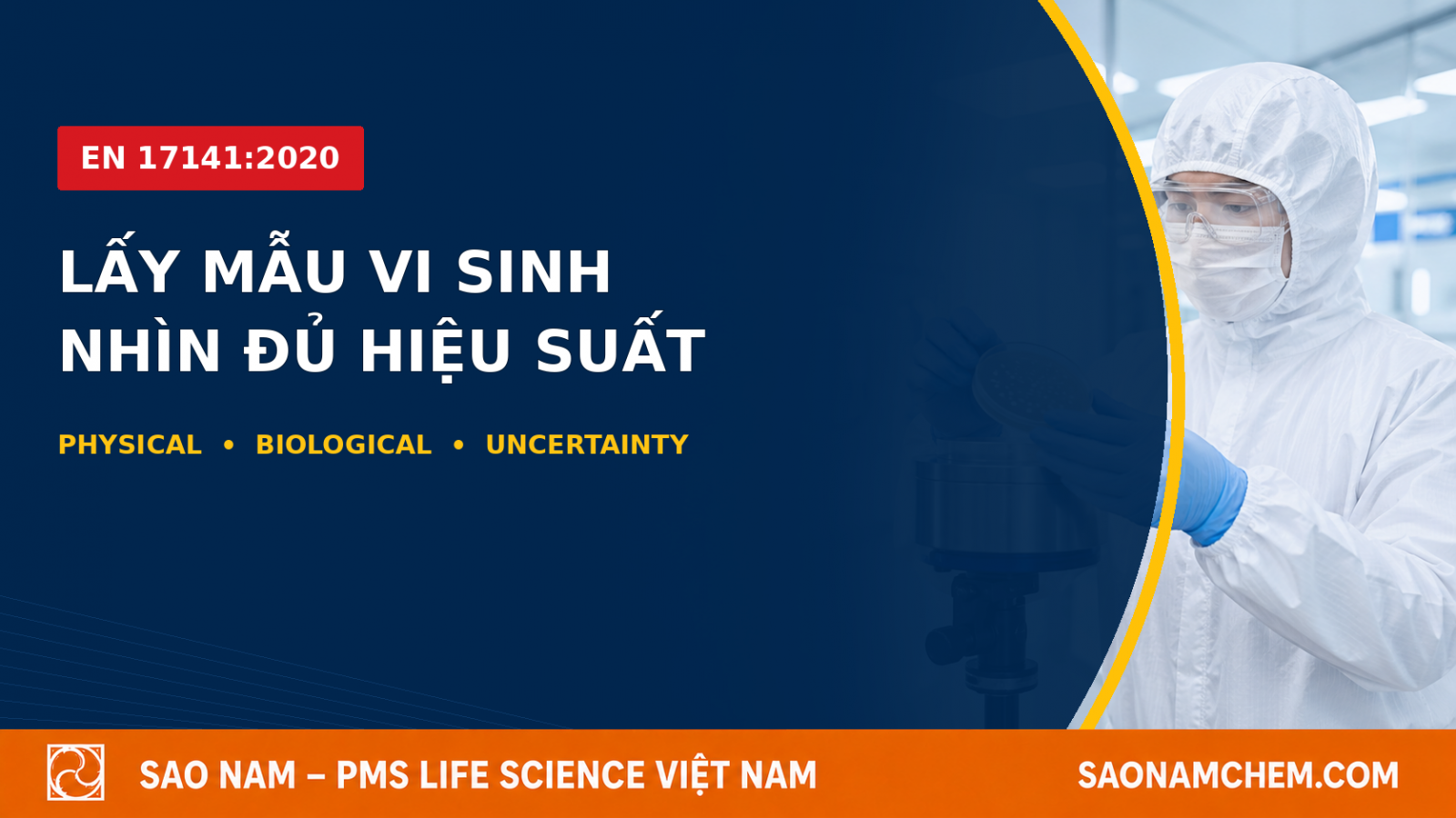 EN 17141 và hiệu suất lấy mẫu vi sinh không khí