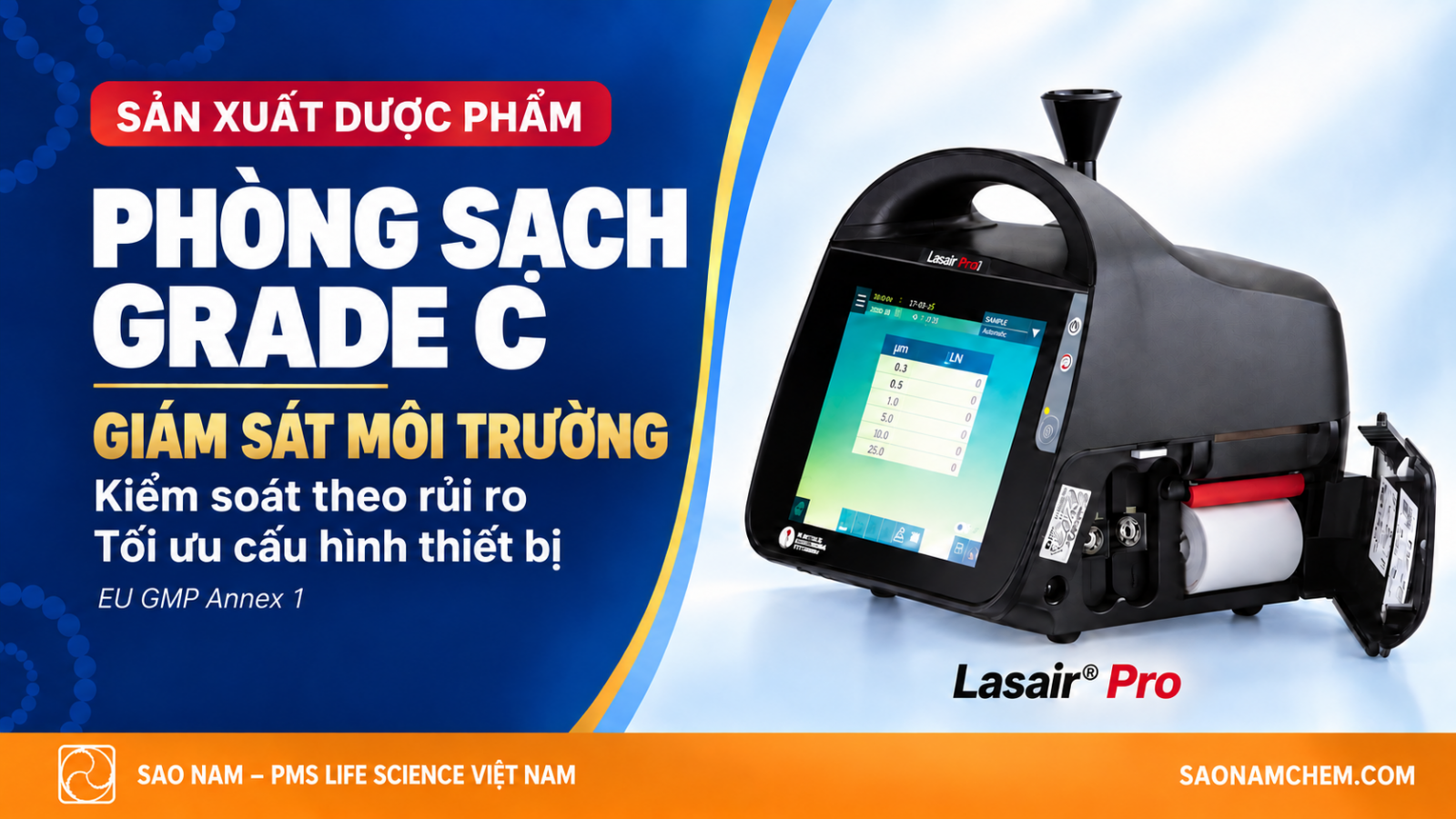 Cấp Sạch Grade C Trong Nhà Máy Dược Phẩm