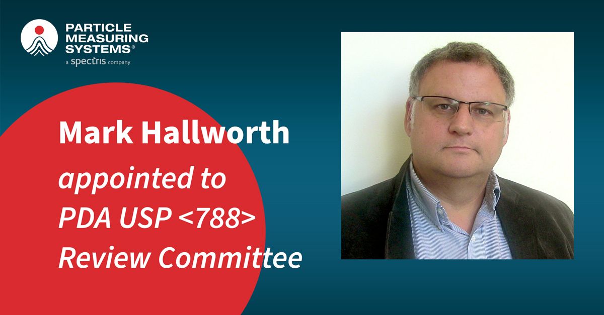 Mark Hallworth - Particle Measuring Systems - PDA USP 788 Review Committee