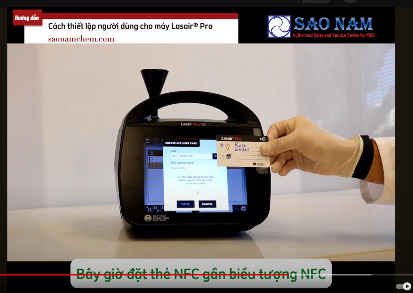 Thiết lập thẻ NFC