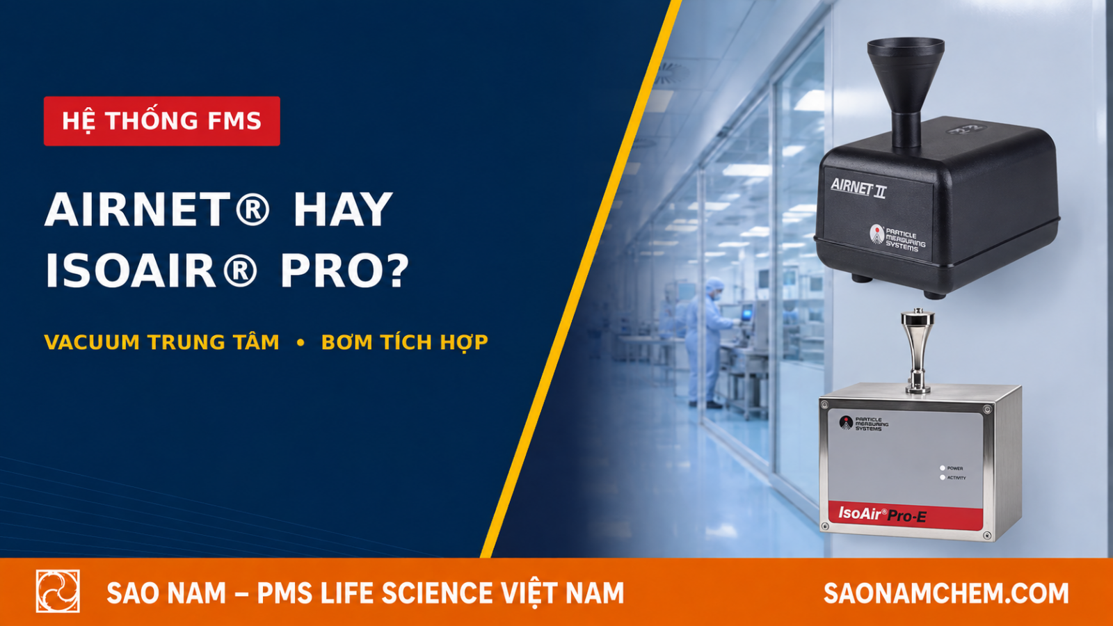 So sánh Airnet II và IsoAir Pro trong hệ thống FMS