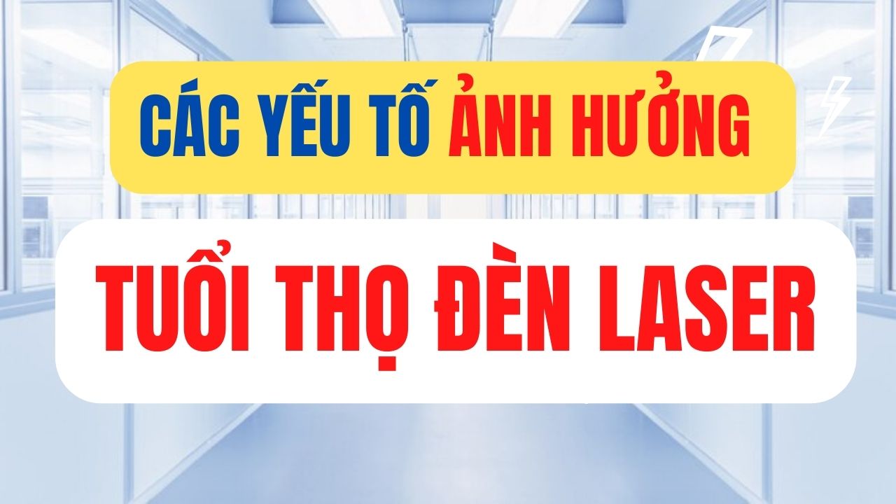 đèn laser máy đếm tiểu phân