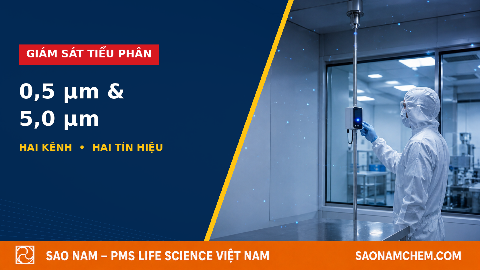 Hai kích thước 0,5 µm và 5,0 µm nói gì về rủi ro trong sản xuất vô trùng