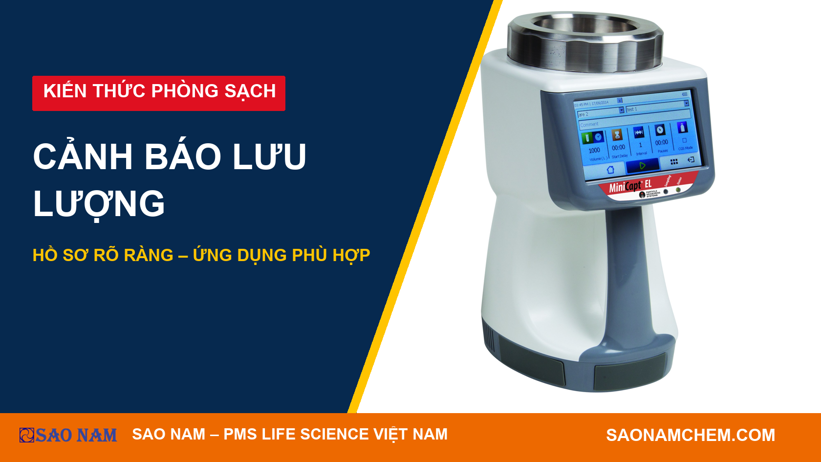 Cảnh báo lưu lượng MiniCapt EL: giữ bằng chứng trước khi tháo lắp