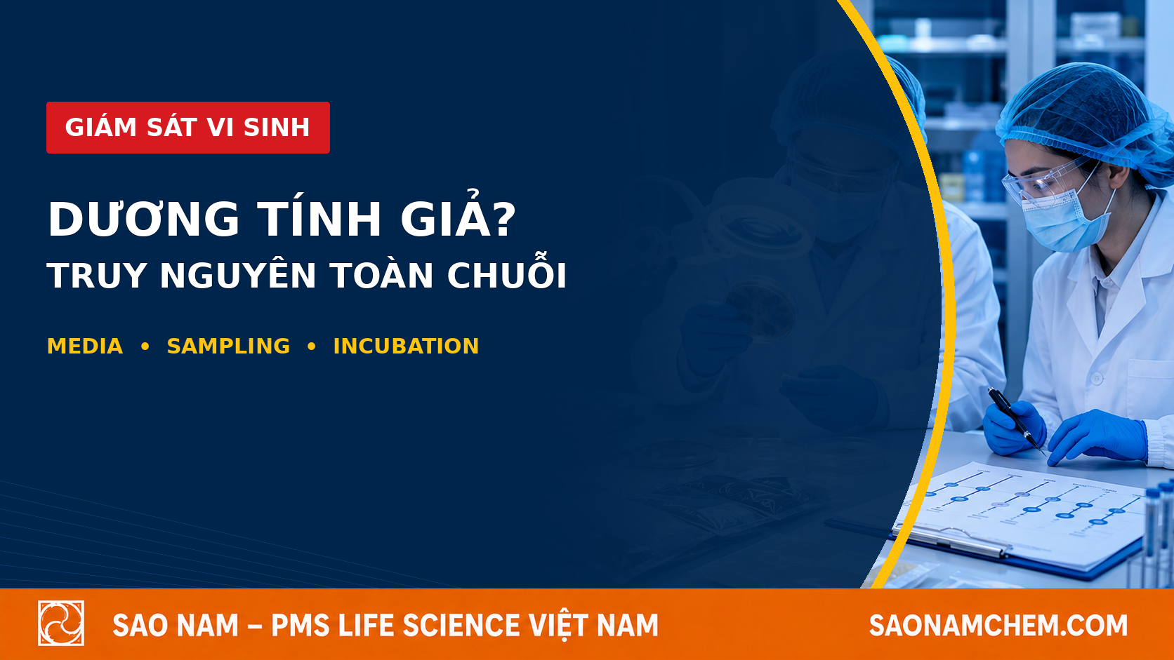 Dương tính giả trong lấy mẫu vi sinh: truy nguyên từ đĩa môi trường đến thao tác lấy mẫu