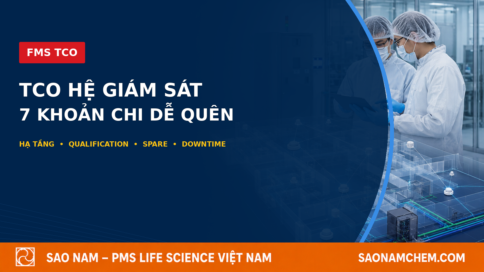 TCO hệ giám sát nhiều điểm: 7 khoản chi thường bị bỏ quên trong dự toán ban đầu
