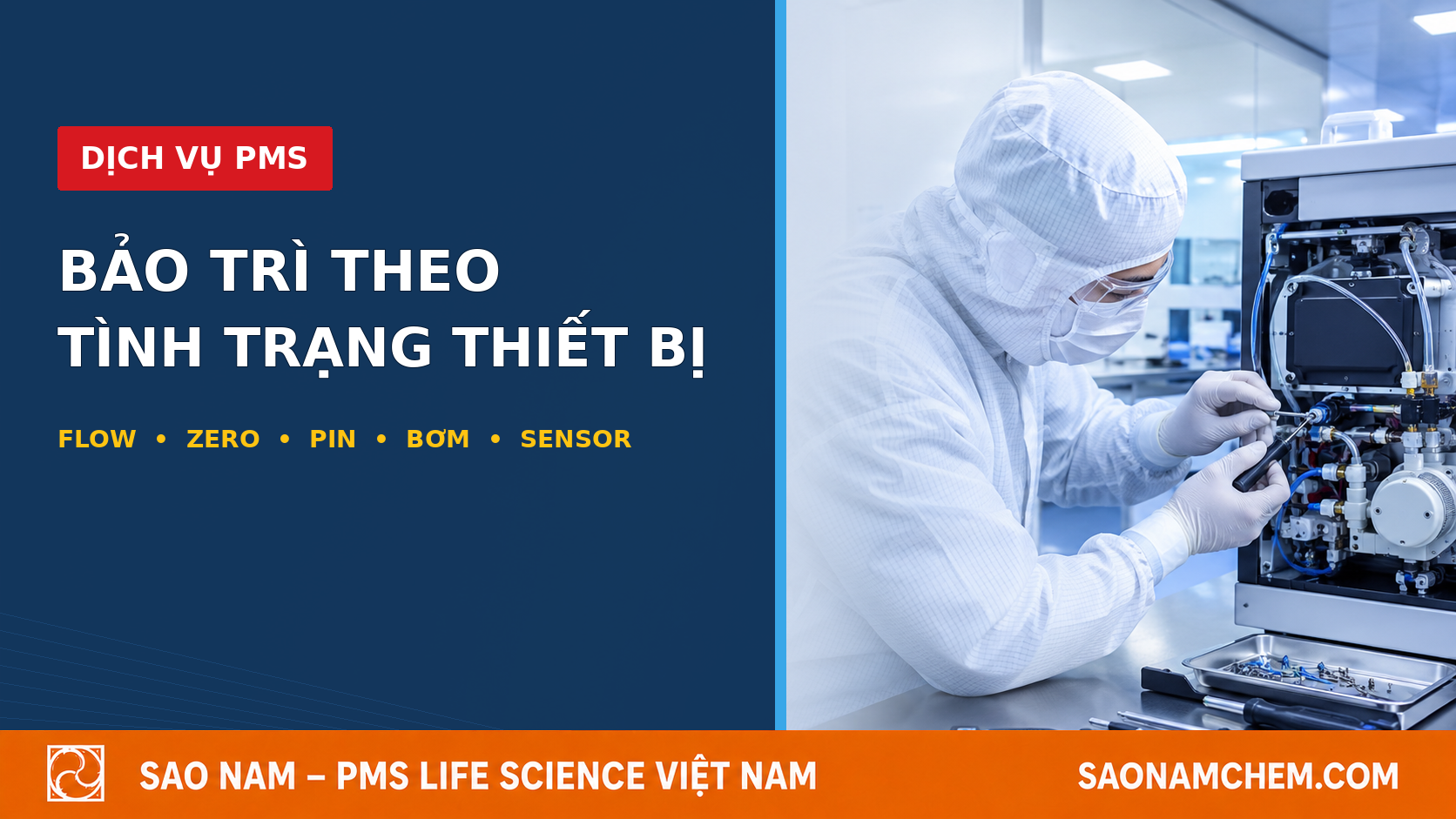 Bảo trì phòng ngừa thiết bị PMS: Thay thế phụ tùng theo tình trạng kỹ thuật thực tế thay vì cảm tính
