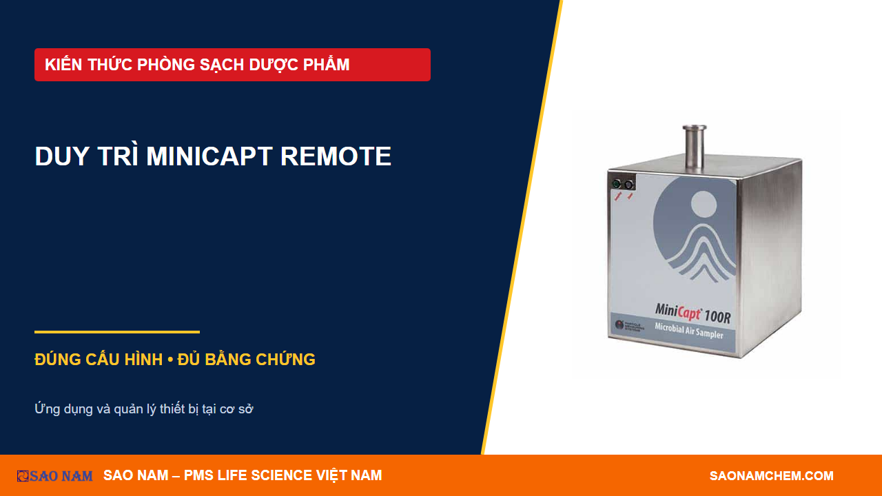 MiniCapt Remote: thiết kế lấy mẫu và tích hợp dữ liệu từ xa