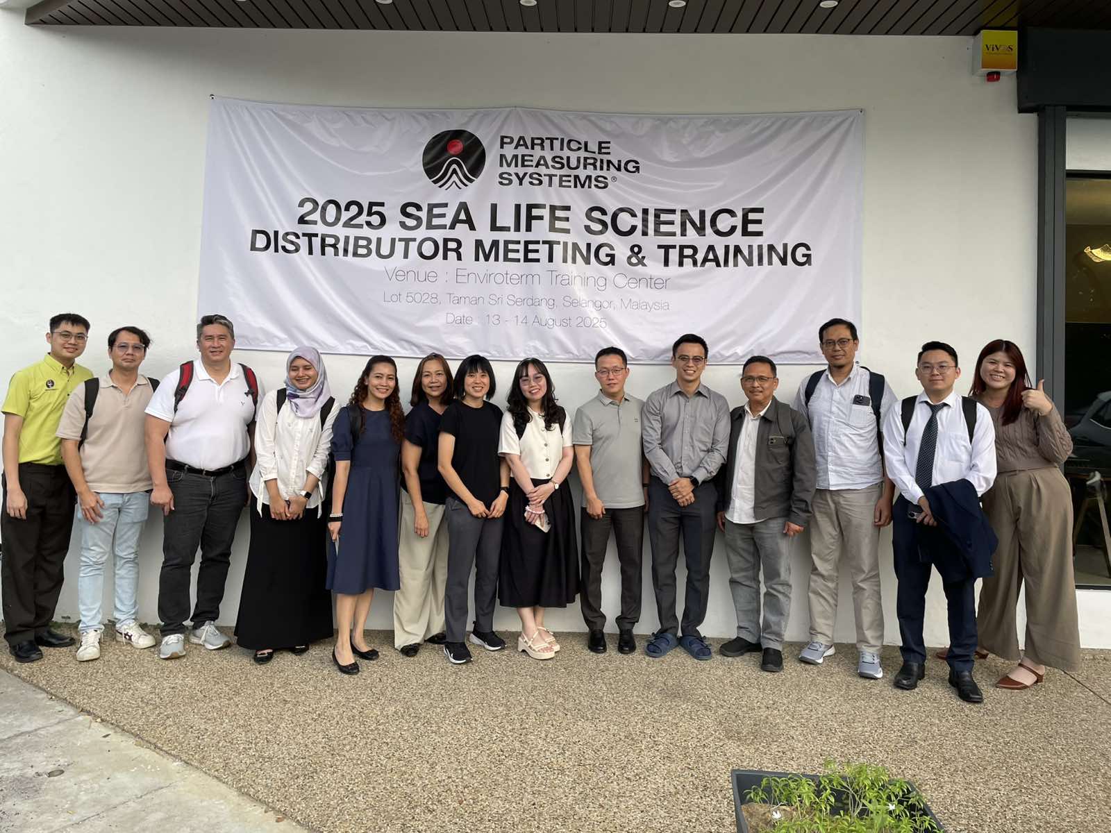 TEAM SAO NAM THAM GIA ĐÀO TẠO TẠI MALAYSIA - PARTICLE MEASURING SYSTEMS