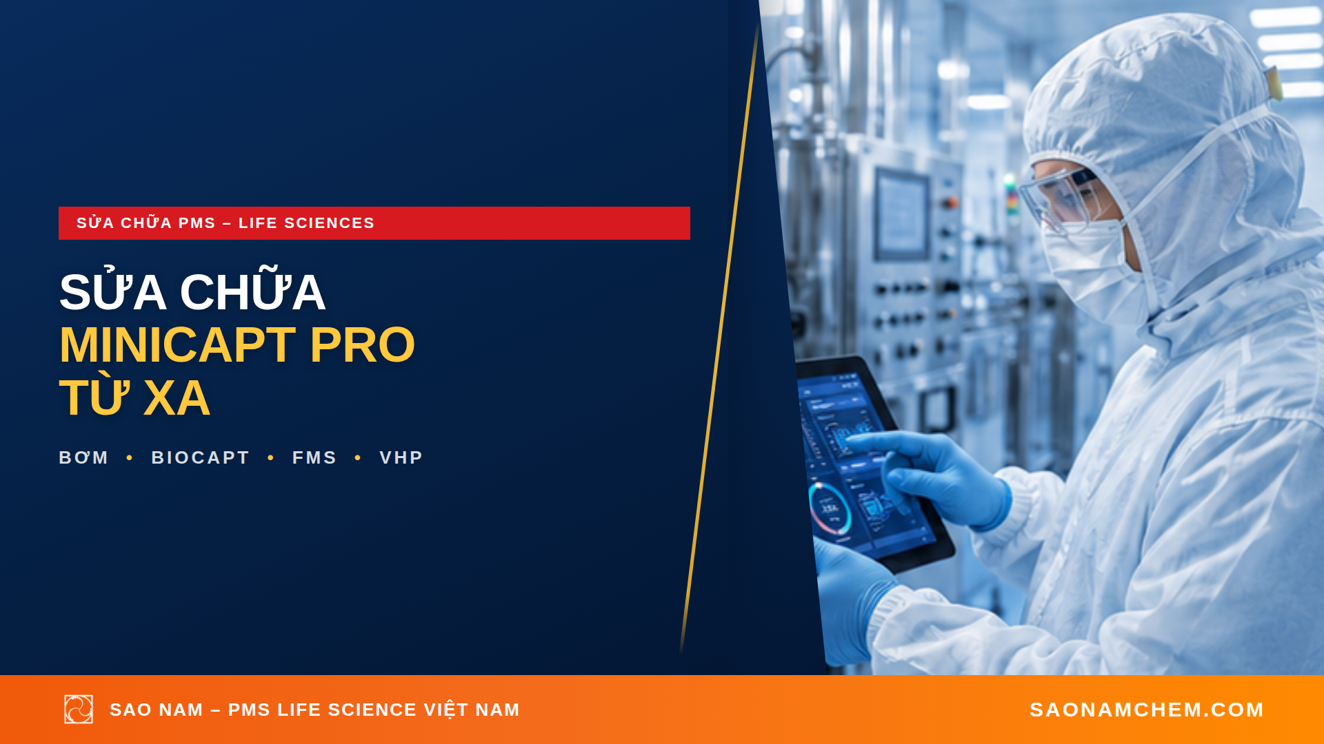 Sửa chữa MiniCapt Pro – bộ lấy mẫu vi sinh từ xa