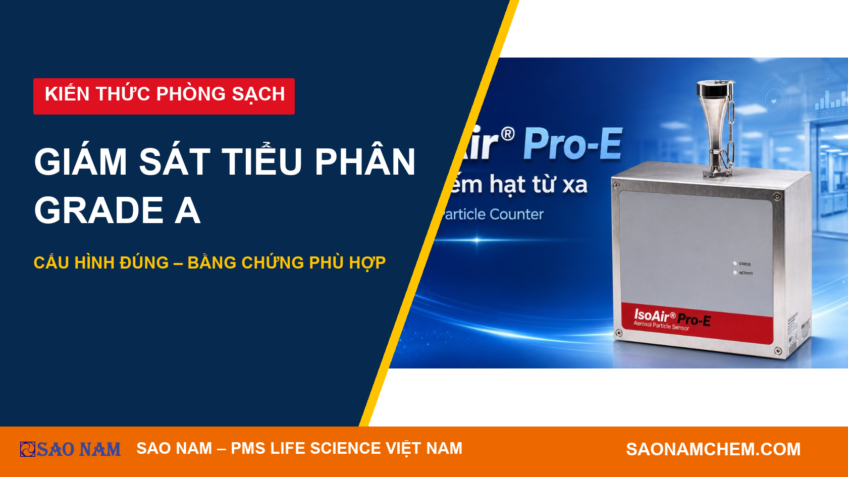 IsoAir Pro cho Grade A: từ yêu cầu giám sát đến cấu hình lắp đặt