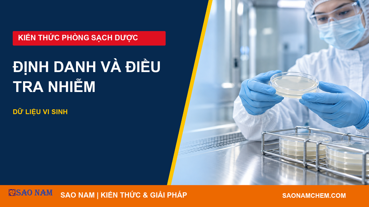 Định danh vi sinh: từ khuẩn lạc đến giả thuyết nguồn nhiễm