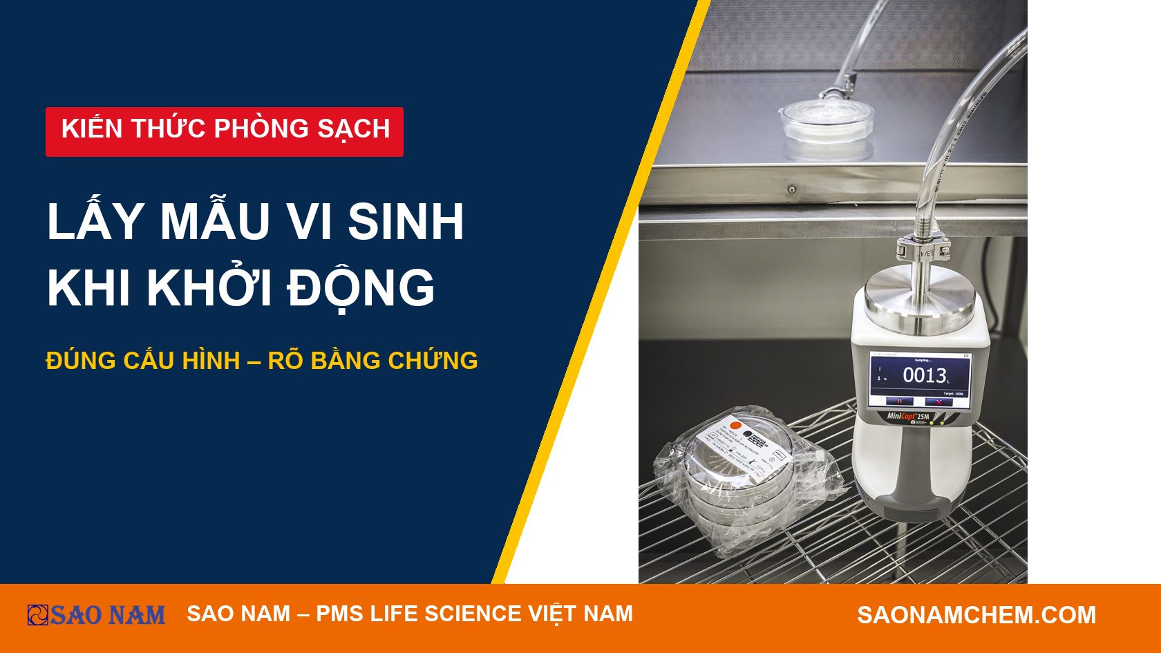 Giám sát vi sinh khi khởi động dây chuyền vô trùng: bắt đầu từ đâu?