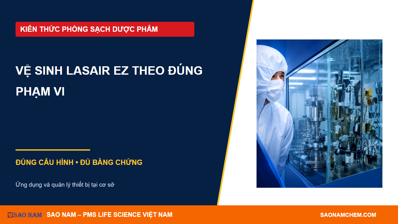 Vệ sinh Lasair EZ: lập quy trình bảo vệ đầu vào và cổng kết nối