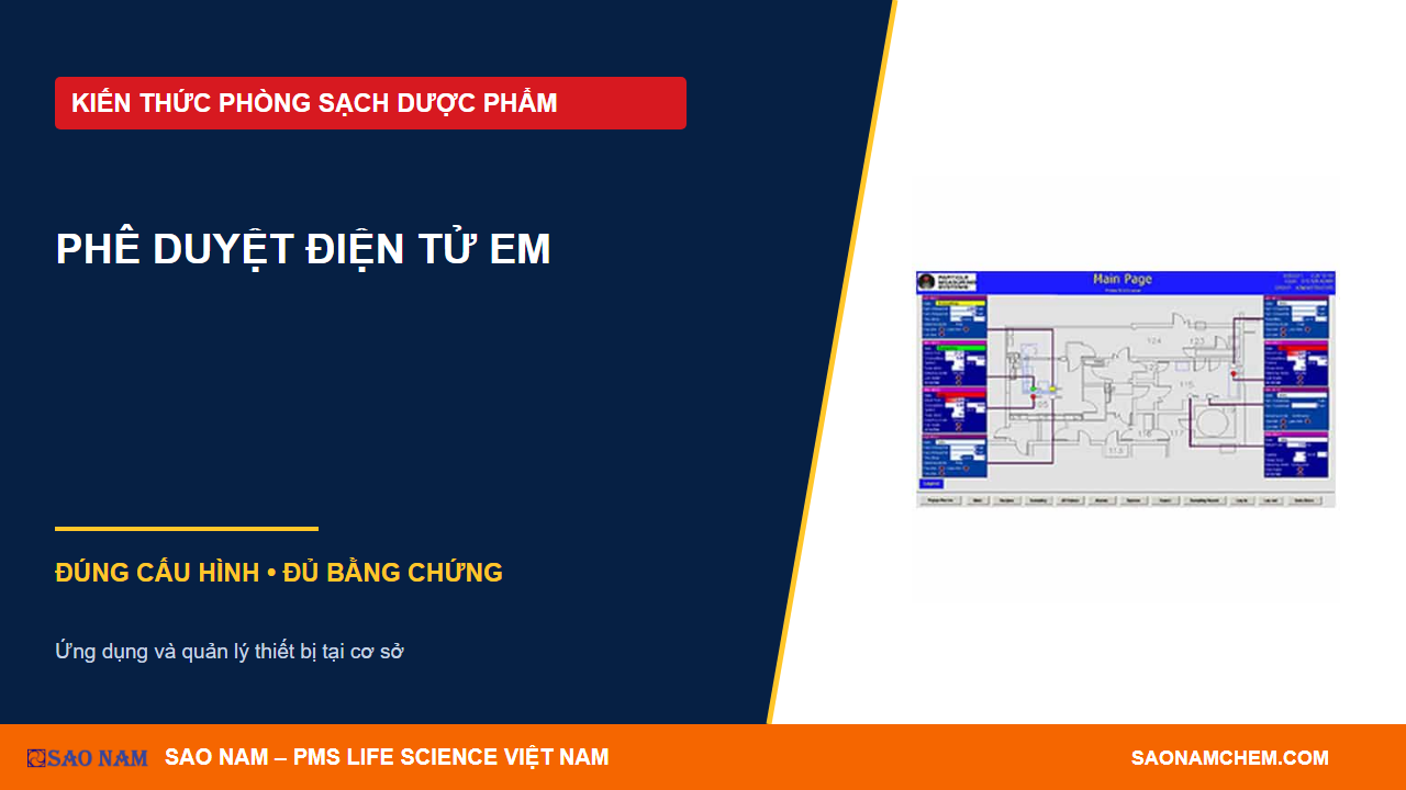 Phê duyệt điện tử báo cáo môi trường: yêu cầu cần kiểm tra với FacilityPro