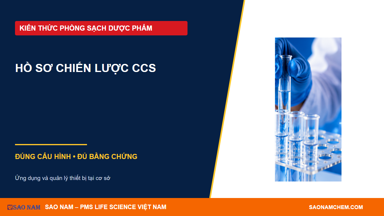 Chiến lược kiểm soát nhiễm CCS: cấu trúc hồ sơ và cách triển khai trong nhà máy dược