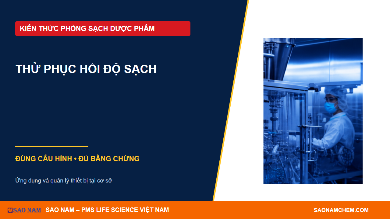 Thử nghiệm phục hồi độ sạch: thiết kế phép đo và diễn giải kết quả HVAC