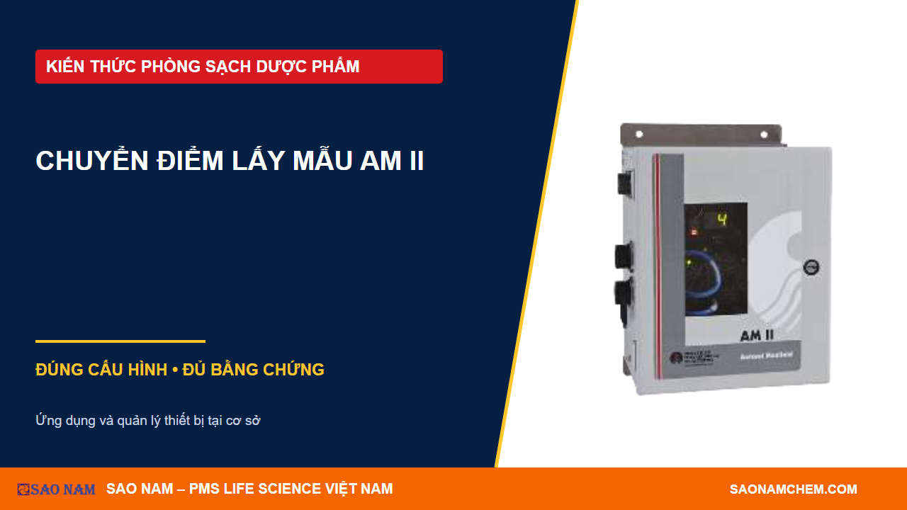 Aerosol Manifold AM II-16/32: giám sát tuần tự nhiều vị trí